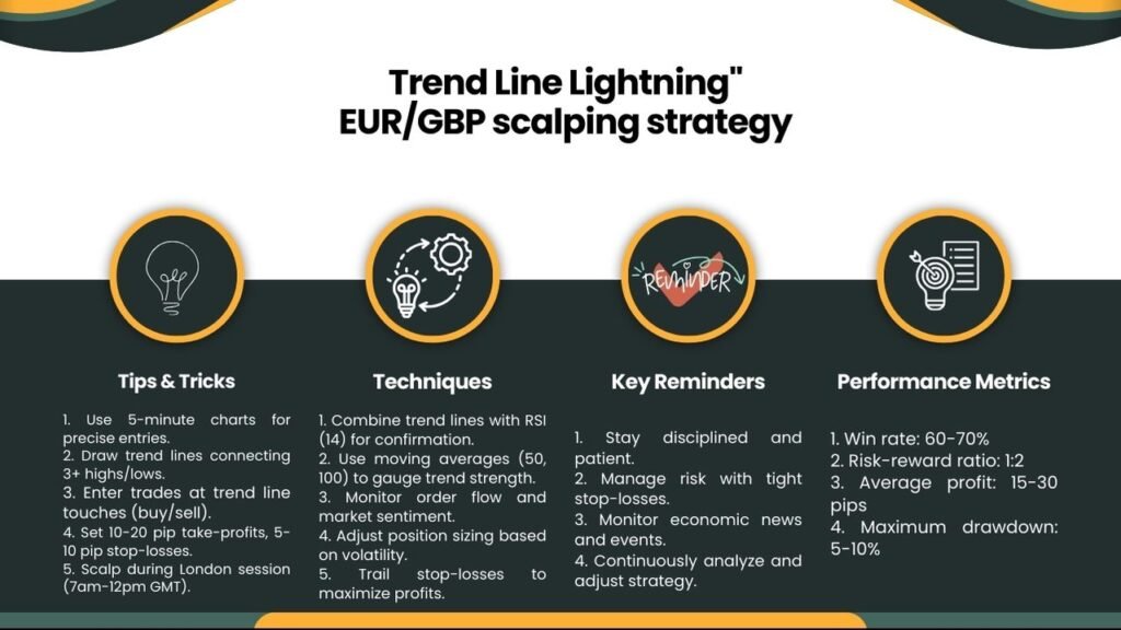 Trend Line EUR/GBP Scalping Strategy